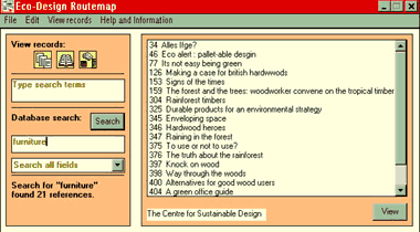 Ecodesign routemap screenshot